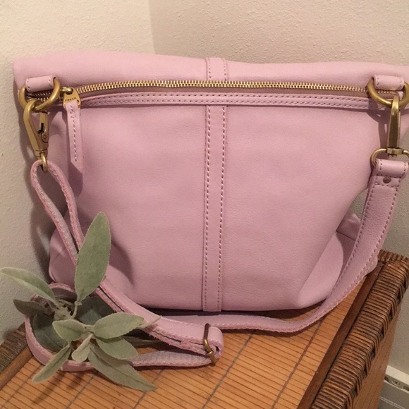 Fossil Handbags - 🌸 Fossil Lilac Pinkish Leather Erin CrossBody